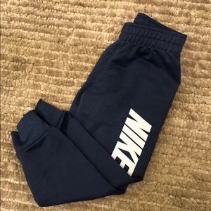 Nike Boys Dri-Fit Heather Blue Pants Size 5/S